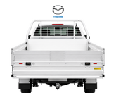 White Mazda truck bed on a white background