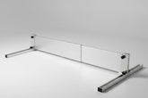 Aluminium tray divider and slider bases
displayed off the vehicle
