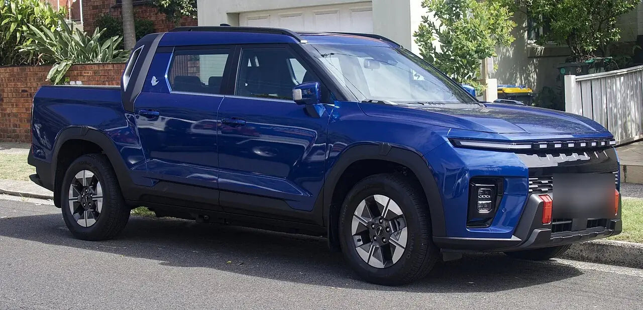 KGM Musso EV; Australian vehicle photograph